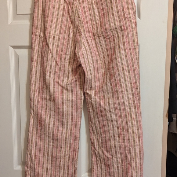 Masscob pink cotton stripe pants, size 38, EUC - Picture 10 of 10